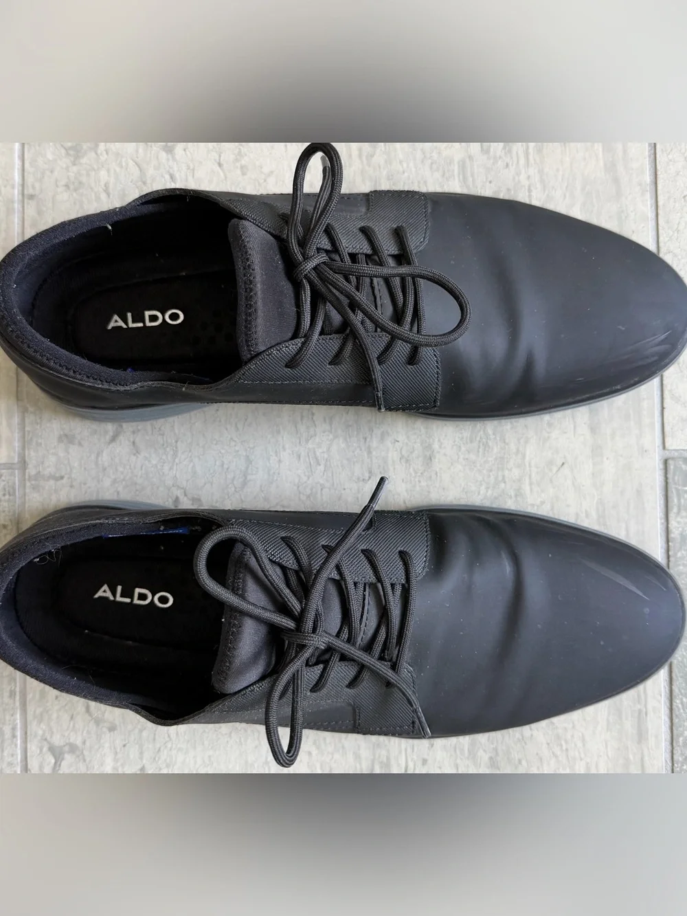 Aldo Black Men's Lace-Up Oxfords